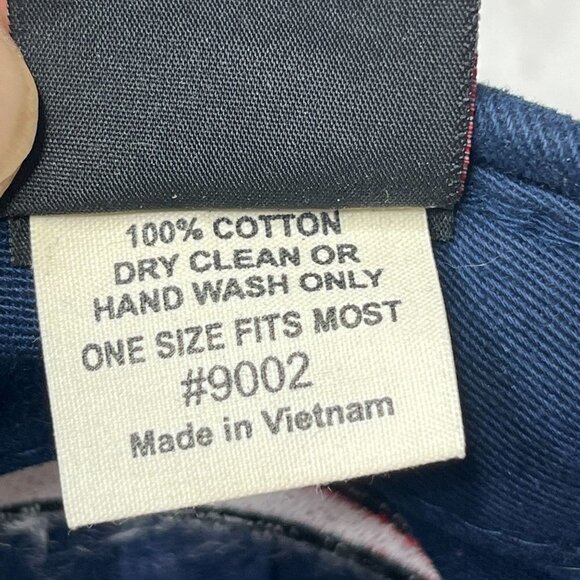 Stars Strips Hat Cap Adults‎ Strap Back Blue Post Tension Of Nevada Baseb… - Picture 9 of 9